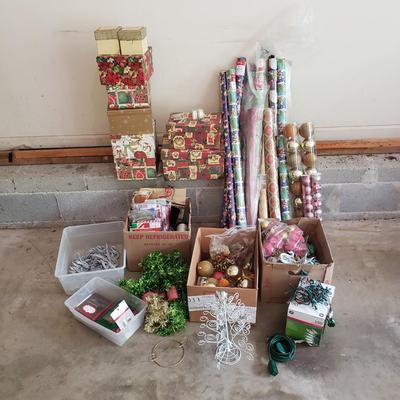Christmas Ornaments, Nesting Boxes, Wrapping Paper and More (G-KD)