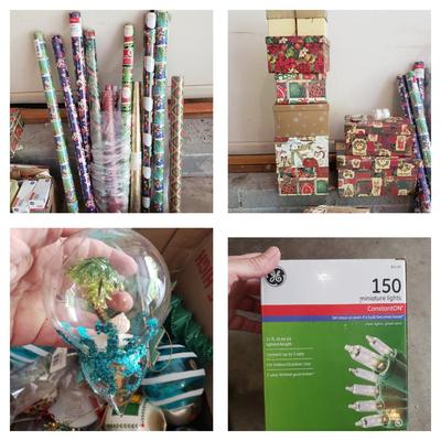 Christmas Ornaments, Nesting Boxes, Wrapping Paper and More (G-KD)