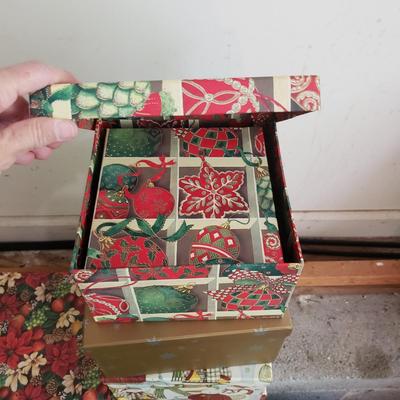 Christmas Ornaments, Nesting Boxes, Wrapping Paper and More (G-KD)