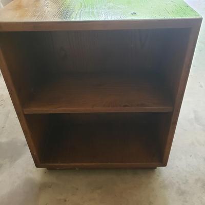 Three Sided Wooden Cube Table (G-KD)