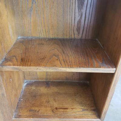 Three Sided Wooden Cube Table (G-KD)