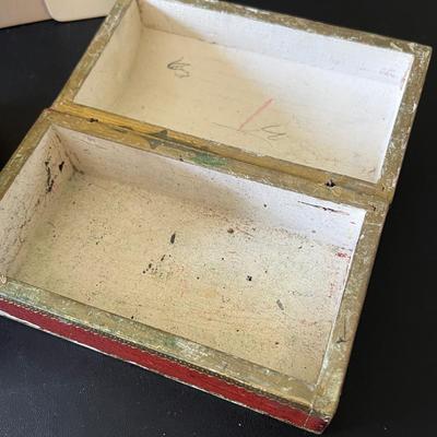Mixed Trinket Box Collection - Wood, Glass, Ceramic, Stone
