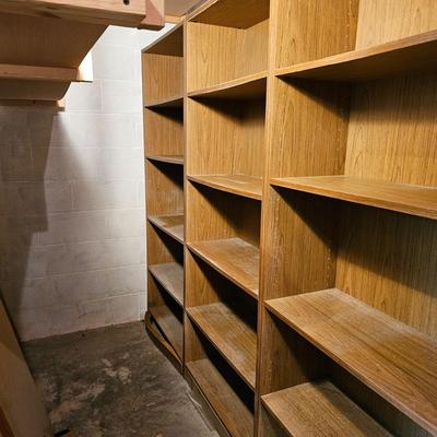 Five Sets Brown Shelves (BDC-JS)