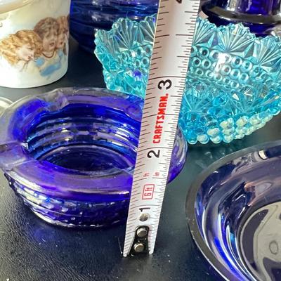 Mixed Decor Lot - Vintage, Cut Glass, Collectible, Art