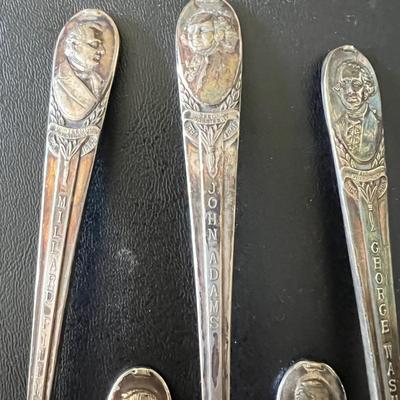 Formal Serving Utensils Lot - Silver Plated, Mother of Pearl, Glass
