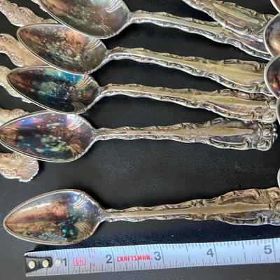 Formal Serving Utensils Lot - Silver Plated, Mother of Pearl, Glass
