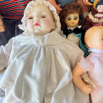 Vintage Doll Lot - Teddy Ruxpin, Knickerbocker, Alexander, Porcelain