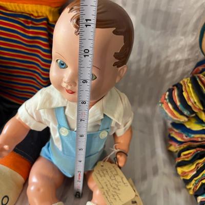 Vintage Doll Lot - Teddy Ruxpin, Knickerbocker, Alexander, Porcelain
