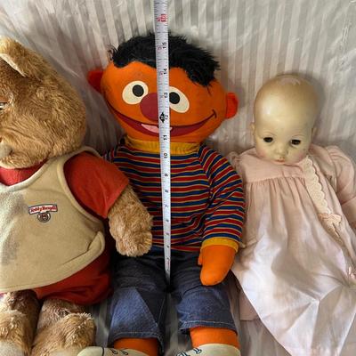 Vintage Doll Lot - Teddy Ruxpin, Knickerbocker, Alexander, Porcelain