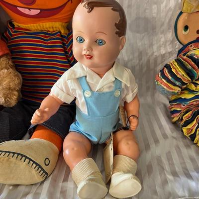 Vintage Doll Lot - Teddy Ruxpin, Knickerbocker, Alexander, Porcelain