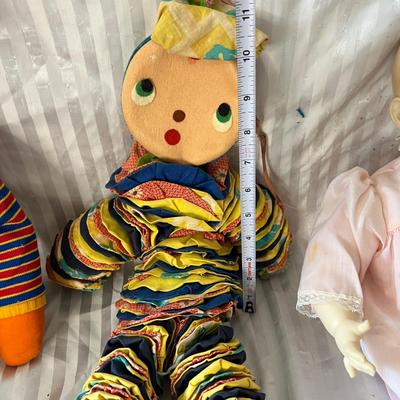 Vintage Doll Lot - Teddy Ruxpin, Knickerbocker, Alexander, Porcelain