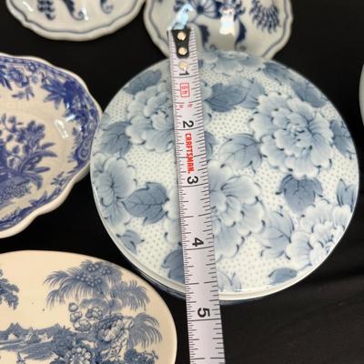 Blue and White Ceramic Lot - Blue Danube, Spode, Royal Staffordshire, Wedgwood
