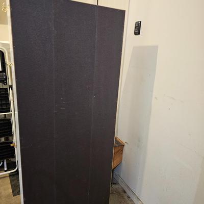 Four Sets White Shelf Units (BDC, G -JS)