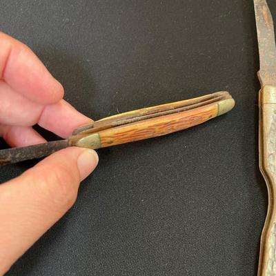 Six Pocket Knives Plus Multitool (LR-SS)