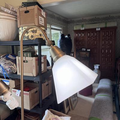 Two Metal Floor Lamps (PB-DZ)