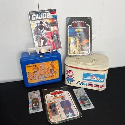 Vintage Toy Lot - NIP Star Wars, NIP G.I. Joe, Thriller