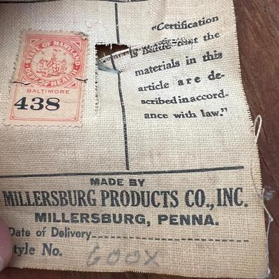 Antique Footstool & Shoeshine Box