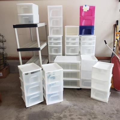 Keter Shelving, Homz Plastic Drawer Storage and More (G-KD)
