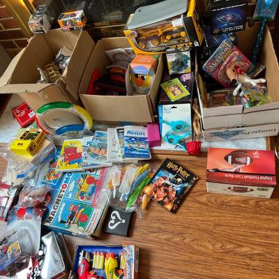 Big Mixed Toy Lot - Some New in Box