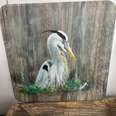 Rustic Decor Lot - Wood, Brass, Ceramic, Vintage