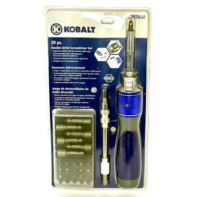 KOBALT 29 Piece Double Drive Screwdriver Set - New