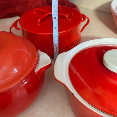 Kitchenware - Glass Dansk, Pyrex, Halls, Cerutil Stoneware