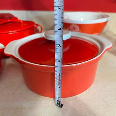 Kitchenware - Glass Dansk, Pyrex, Halls, Cerutil Stoneware