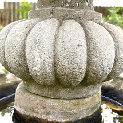 Cement Garden Statue Fountain - Very Heavy