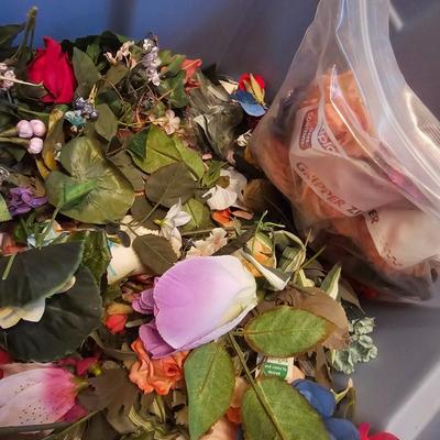 Assorted Faux Floral Stems, Pieces, Bags & More (BD-JS)