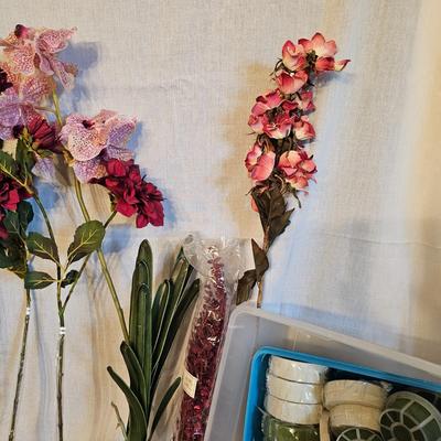 Assorted Faux Floral Stems, Pieces, Bags & More (BD-JS)