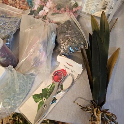 Assorted Faux Floral Stems, Pieces, Bags & More (BD-JS)