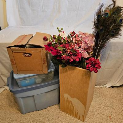 Assorted Faux Floral Stems, Pieces, Bags & More (BD-JS)