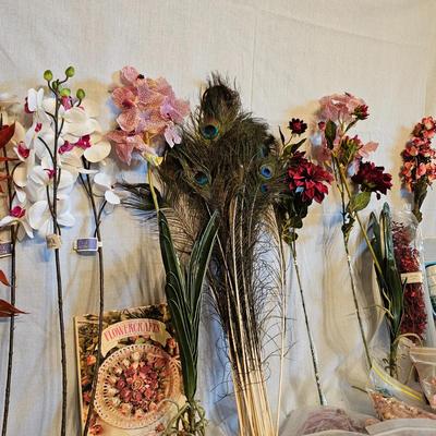 Assorted Faux Floral Stems, Pieces, Bags & More (BD-JS)