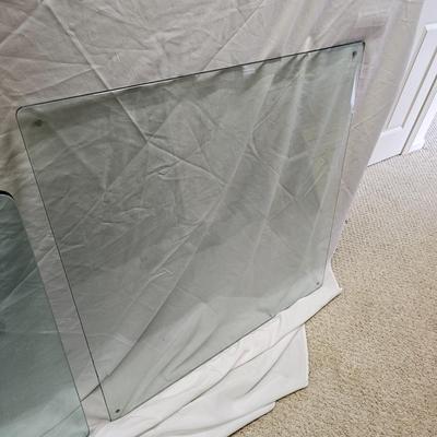 Two Tempered Glass Tabletops (BO-JS)