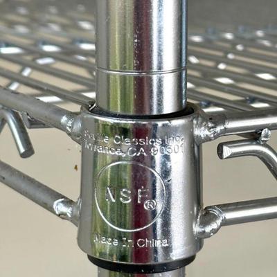 Heavy Duty Steel Shelf Rack on Casters #2