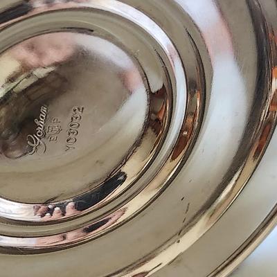Gorham Silver Plate Twisted Convertible Candlesticks