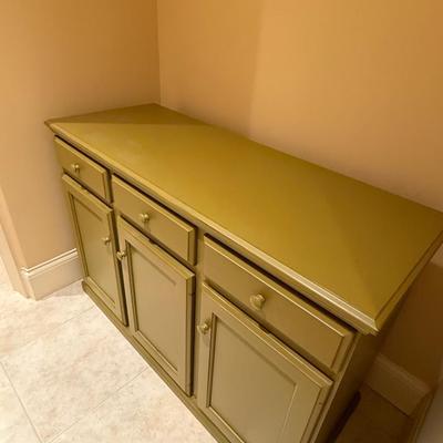 Very pretty olive colored chest