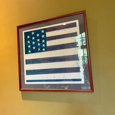 American flag artwork