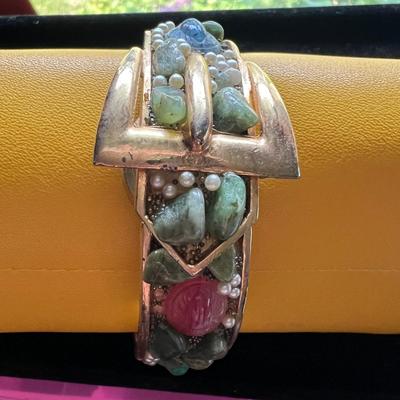 Geneva Platinum Watch Lot - Cuff, Bracelet