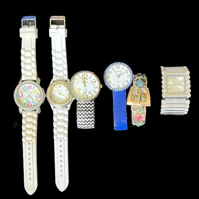 Geneva Platinum Watch Lot - Cuff, Bracelet