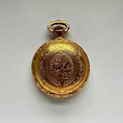 Vintage Natrix 17 Jewel Shock Protected Pocket Watch - Works!