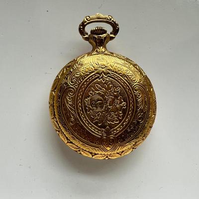 Vintage Natrix 17 Jewel Shock Protected Pocket Watch - Works!