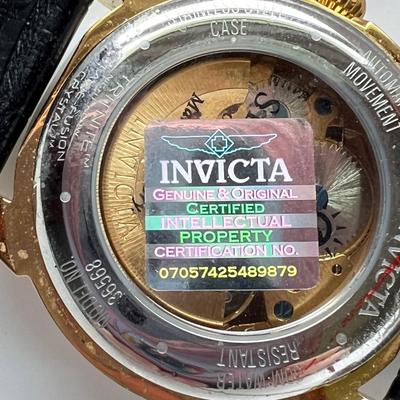 Invicta Specialty Automatic Silver Dial Ladies Watch Style 36568 Works!