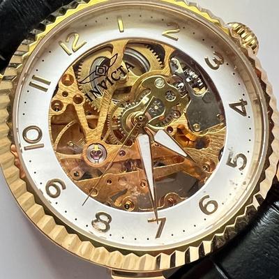 Invicta Specialty Automatic Silver Dial Ladies Watch Style 36568 Works!