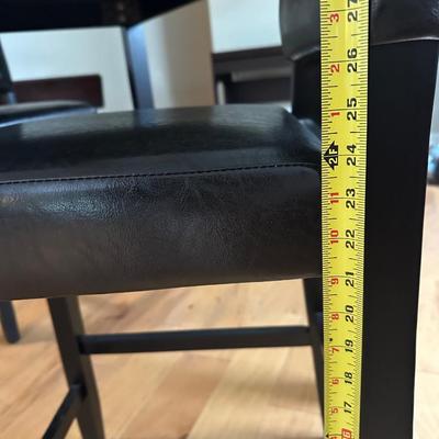 Black Counter Height Table & Chairs