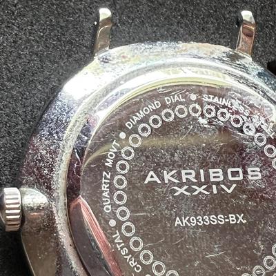 Women's Akribos XXIV Watch w 2 New Bands