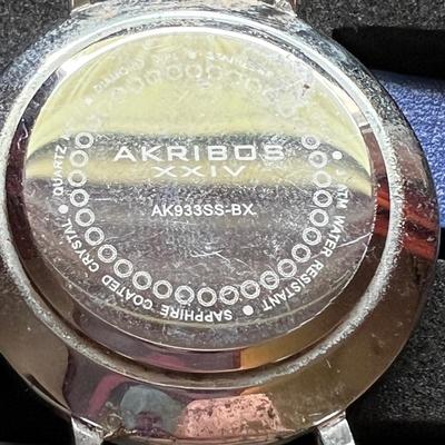 Women's Akribos XXIV Watch w 2 New Bands