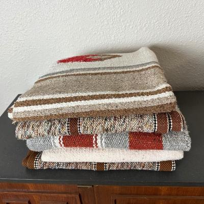 Set of 5 Horse Saddle Blankets