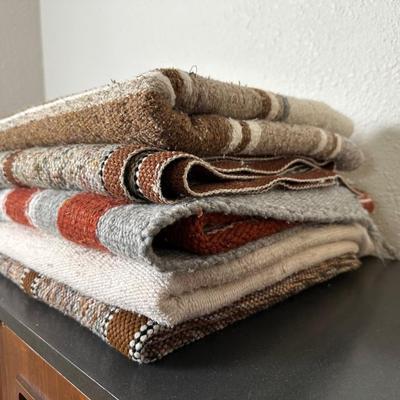 Set of 5 Horse Saddle Blankets