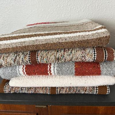 Set of 5 Horse Saddle Blankets